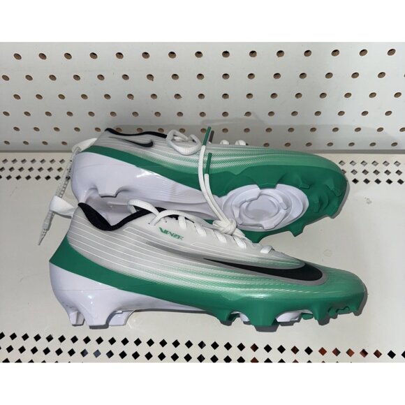 Nike Vapor Speed 3 Mens Football Cleats Size 9 White Green Black Gray HM8849-100 - Picture 5 of 8